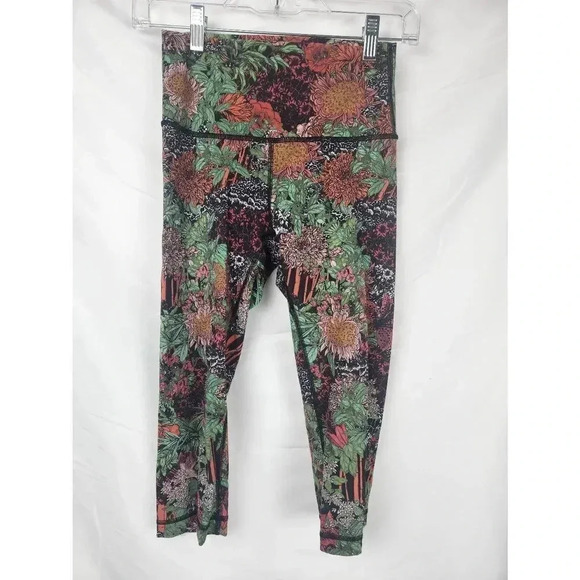 Lululemon Wunder Under High Rise Zen Garden Floral Size 4. NWOT. - Picture 1 of 7